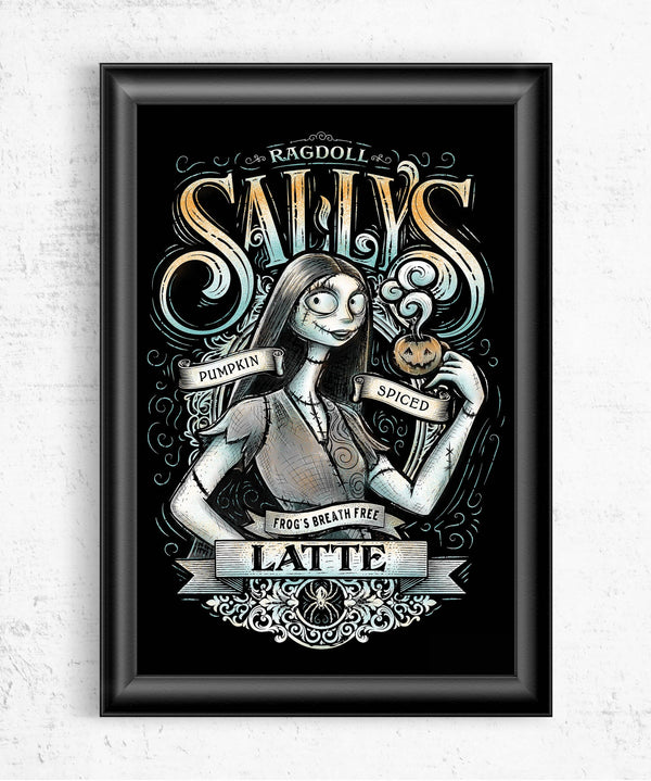 Sally's Pumpkin Spiced Latte Posters by Barrett Biggers - Pixel Empire