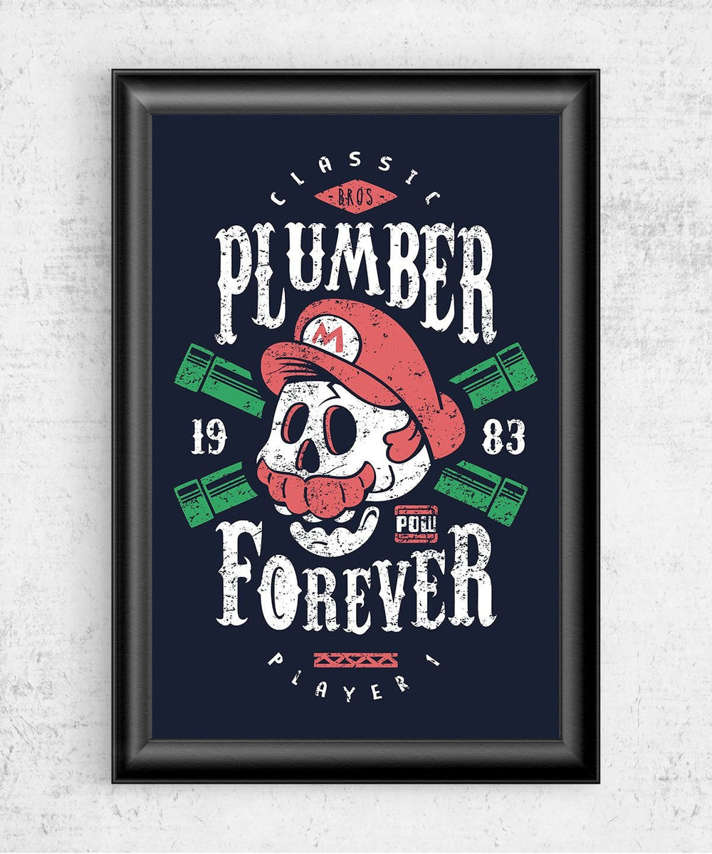 Plumber Forever Posters by Olipop - Pixel Empire