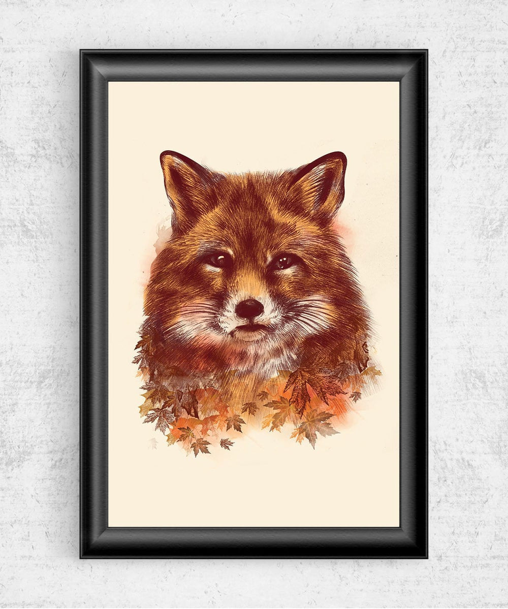 The Red Fox Posters by Dan Elijah Fajardo - Pixel Empire
