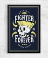 Fighter Guile Forever Posters by Olipop - Pixel Empire