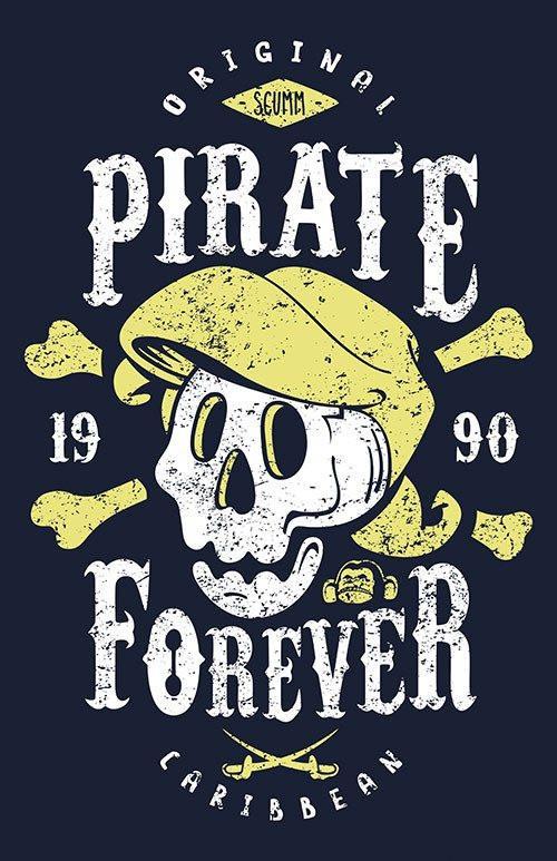 Pirate Forever Posters by Olipop - Pixel Empire
