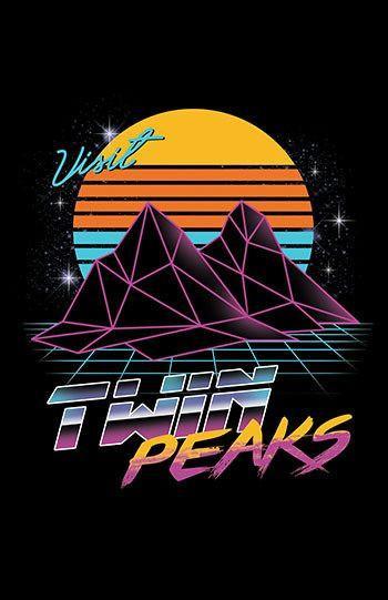 Rad Twin Peaks Posters by Vincent Trinidad - Pixel Empire