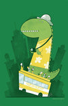 Hop On Hop Off Posters by Anna-Maria Jung - Pixel Empire