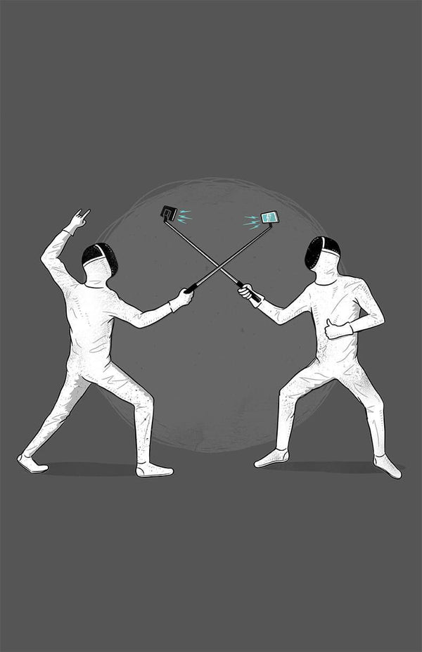 Battle of the Egos Posters by Grant Shepley - Pixel Empire