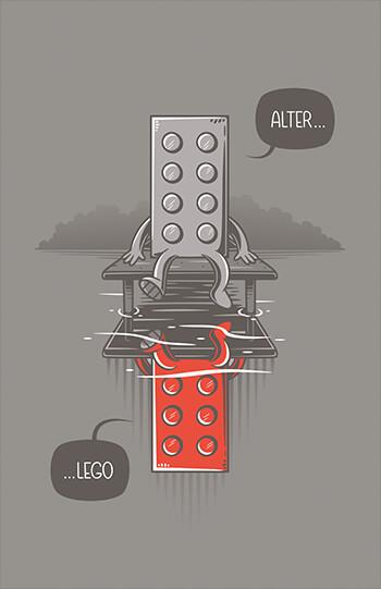 Alter LEGO Posters by Elia Colombo - Pixel Empire