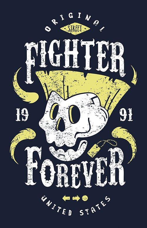 Fighter Guile Forever Posters by Olipop - Pixel Empire