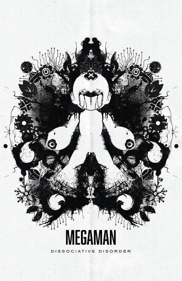 Megaman Inkblot Posters by Barrett Biggers - Pixel Empire