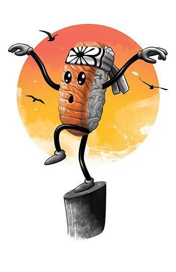 Sushi Style Posters by Vincent Trinidad - Pixel Empire