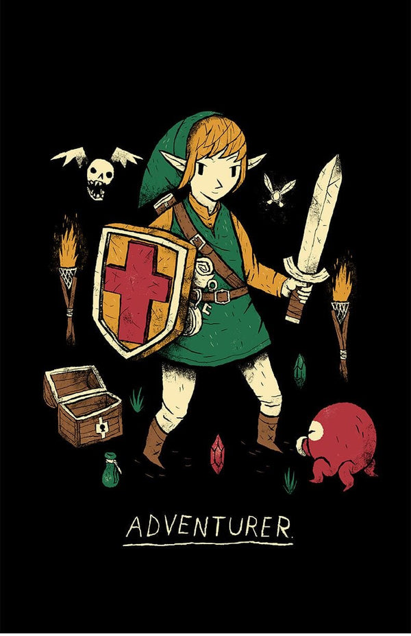 Adventurer Posters by Louis Roskosch - Pixel Empire