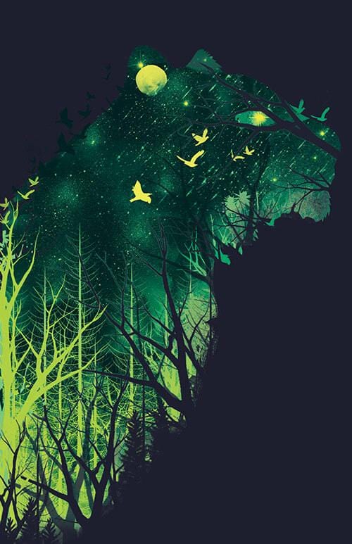 Space Tiger Posters by Dan Elijah Fajardo - Pixel Empire