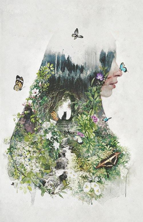 Cat in the Garden Posters by Barrett Biggers - Pixel Empire