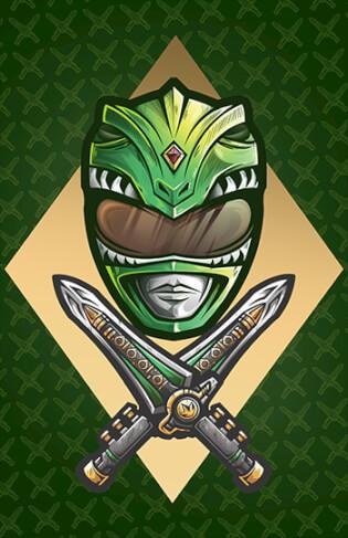 Green Ranger Posters by Juan Manuel Orozco - Pixel Empire