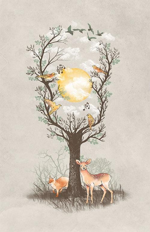 Nature's Music Posters by Dan Elijah Fajardo - Pixel Empire