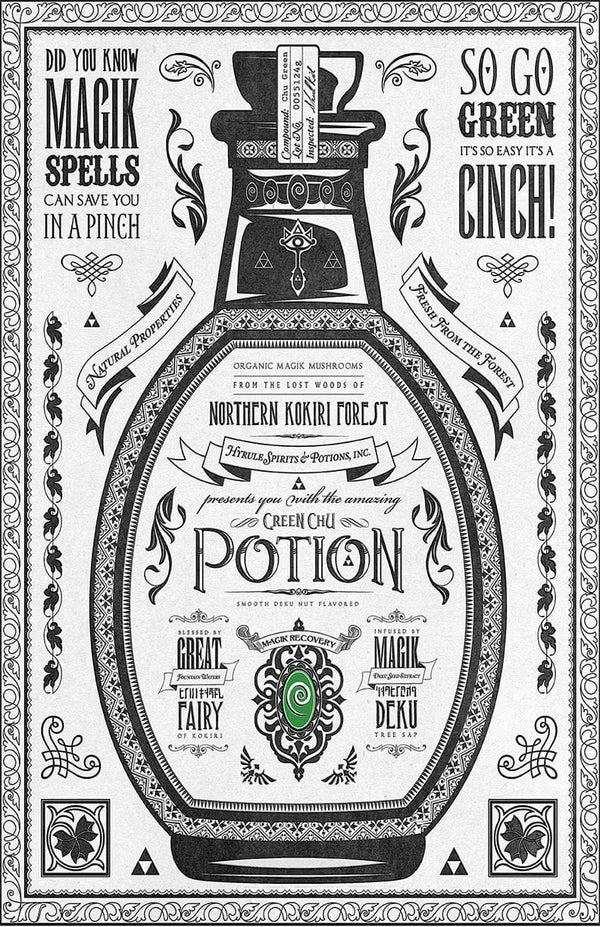 Green Potion Posters by Barrett Biggers - Pixel Empire