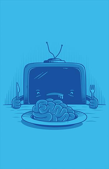 Brain Eater Posters by Elia Colombo - Pixel Empire