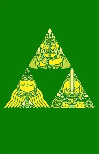 Triforce Posters by COD Designs - Pixel Empire