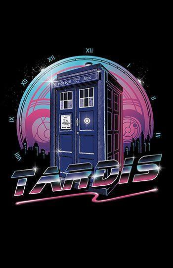 Rad Tardis Posters by Vincent Trinidad - Pixel Empire
