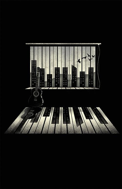 Music is Life Posters by Dan Elijah Fajardo - Pixel Empire