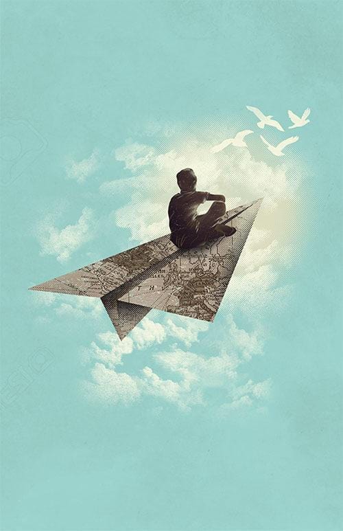 Paper Airplane Posters by Dan Elijah Fajardo - Pixel Empire