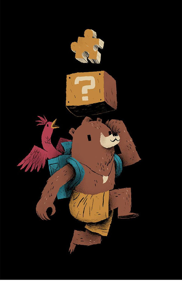 Puzzle Power Up Posters by Louis Roskosch - Pixel Empire