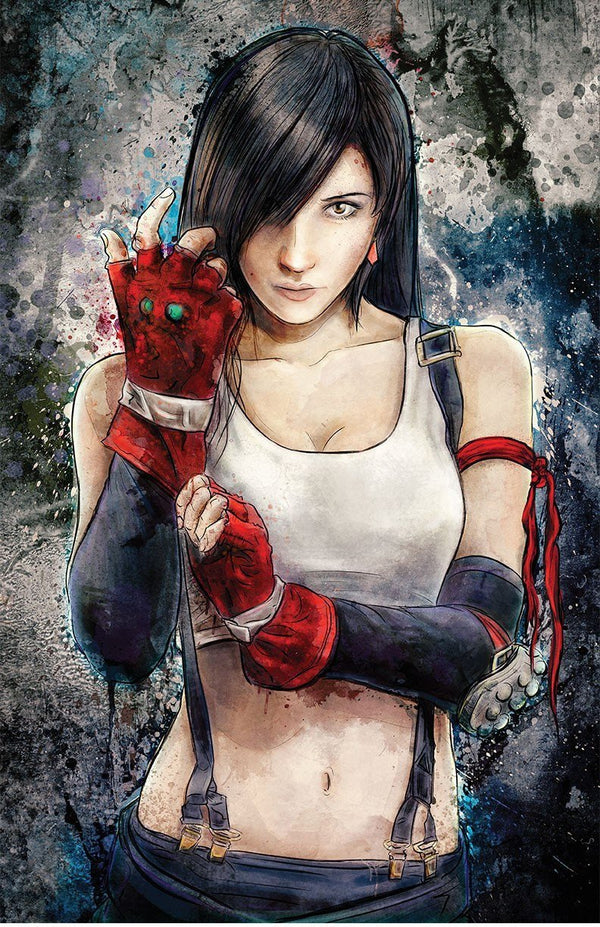 Tifa Lockhart Portrait Posters by Barrett Biggers - Pixel Empire