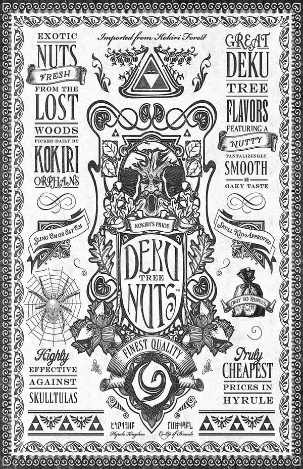 Deku Nuts Posters by Barrett Biggers - Pixel Empire