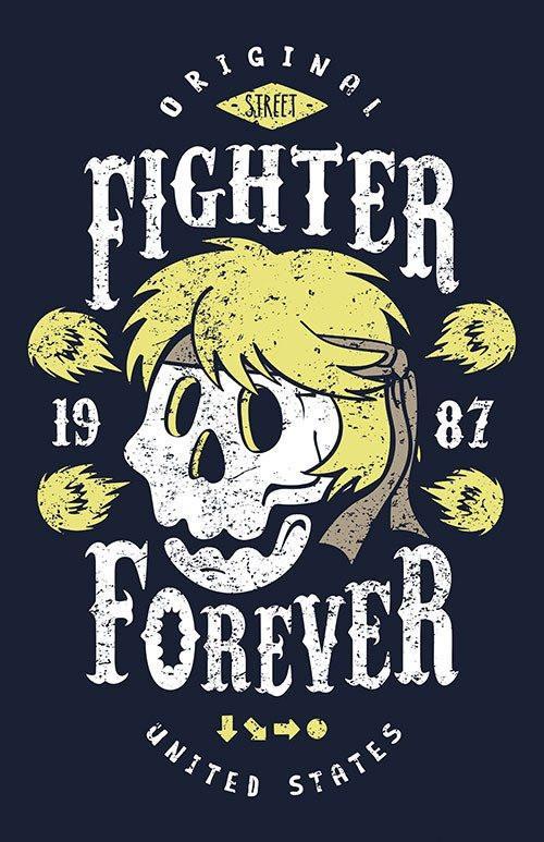 Fighter Ken Forever Posters by Olipop - Pixel Empire
