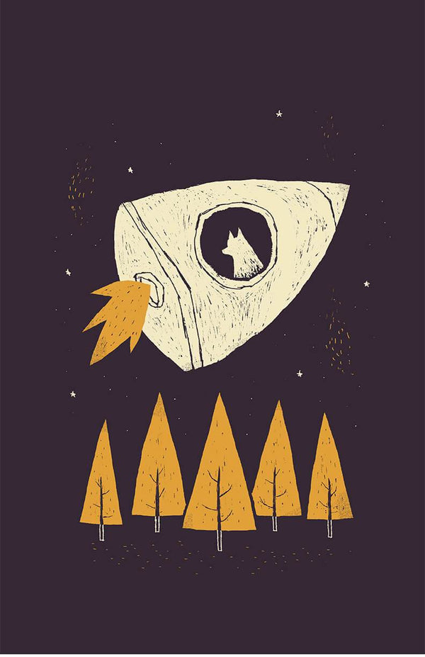 Laika Posters by Louis Roskosch - Pixel Empire