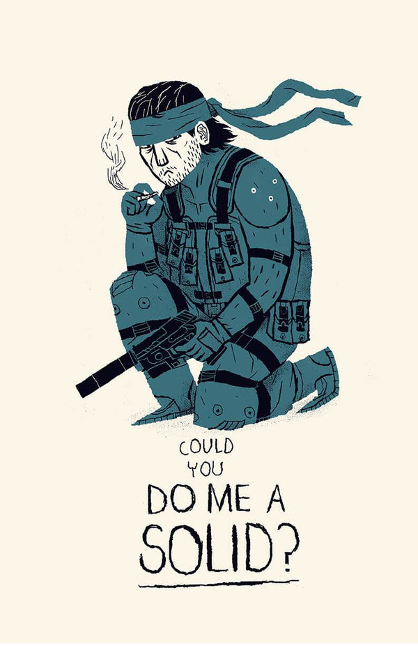 Do Me a Solid Posters by Louis Roskosch - Pixel Empire