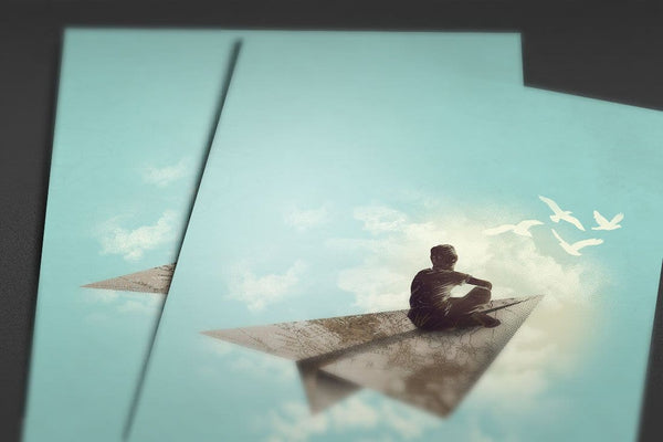 Paper Airplane Posters by Dan Elijah Fajardo - Pixel Empire