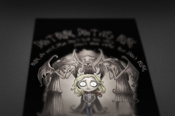 Don't Blink Posters by Saqman - Pixel Empire