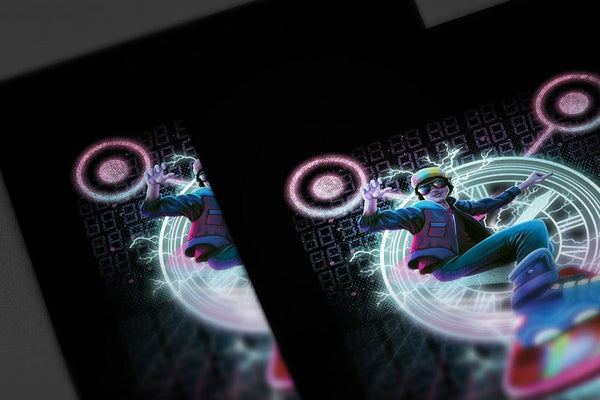 Hoverboard Takes Flight Posters by Dan Elijah Fajardo - Pixel Empire