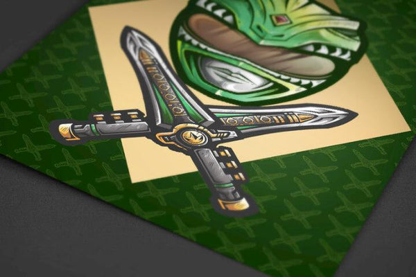 Green Ranger Posters by Juan Manuel Orozco - Pixel Empire