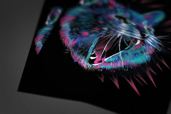 Wild Cat Posters by Dan Elijah Fajardo - Pixel Empire