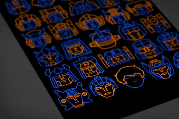 Robotic Minimalism Posters by COD Designs - Pixel Empire