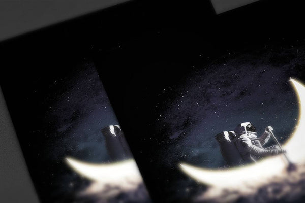 Moon Sailings Posters by Dan Elijah Fajardo - Pixel Empire