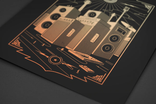 Sound City Posters by Grant Shepley - Pixel Empire