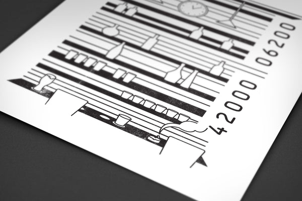 Barcode Posters by Grant Shepley - Pixel Empire