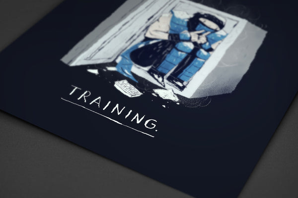 Training Posters by Louis Roskosch - Pixel Empire