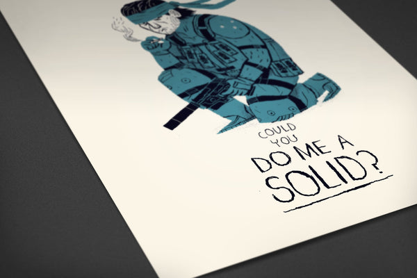 Do Me a Solid Posters by Louis Roskosch - Pixel Empire