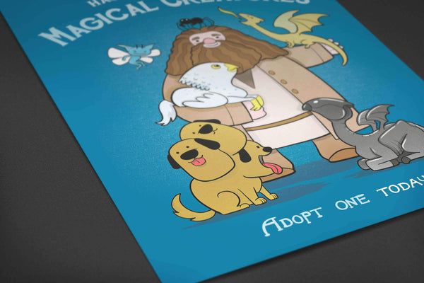 Hagrid's Home For Magical Creatures Posters by Anna-Maria Jung - Pixel Empire