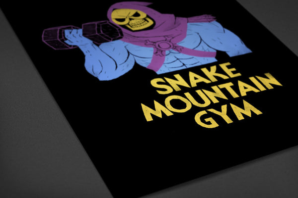Snake Mountain Gym Posters by Louis Roskosch - Pixel Empire
