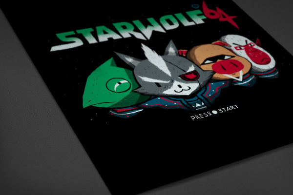 Starwolf Posters by Louis Roskosch - Pixel Empire