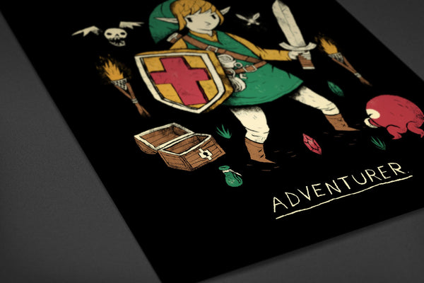 Adventurer Posters by Louis Roskosch - Pixel Empire