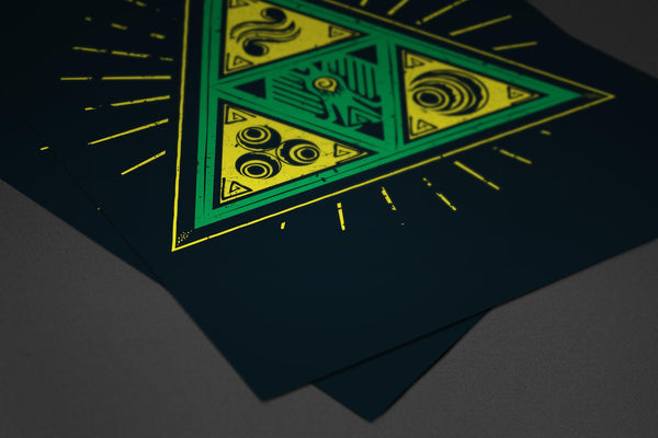 Tribal Force Posters by Barrett Biggers - Pixel Empire