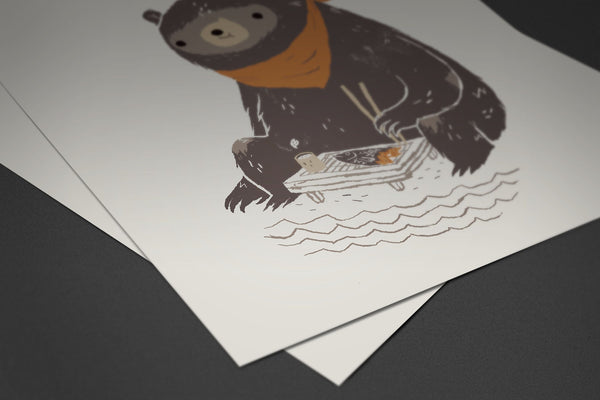 Sushi Bear Posters by Louis Roskosch - Pixel Empire