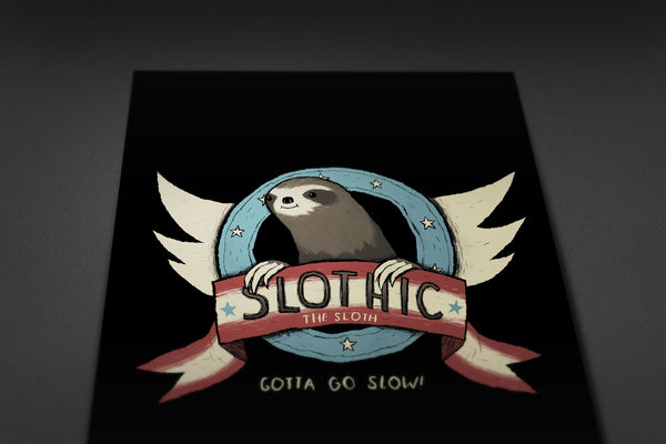 Slothic Posters by Louis Roskosch - Pixel Empire
