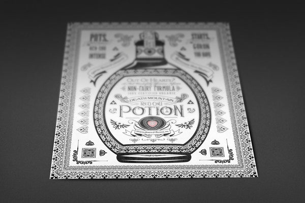 Red Potion Posters by Barrett Biggers - Pixel Empire