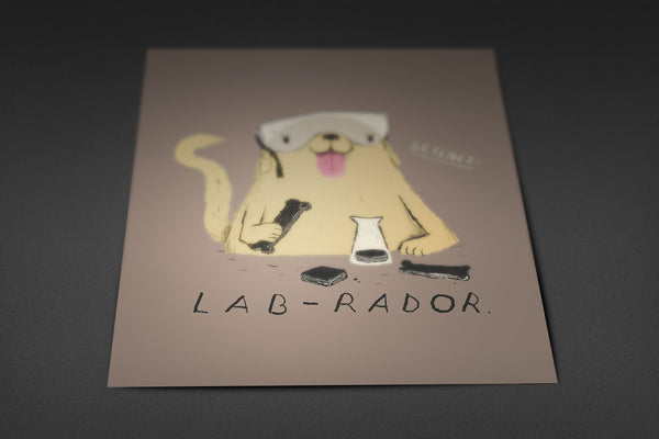 Lab-rador Posters by Louis Roskosch - Pixel Empire