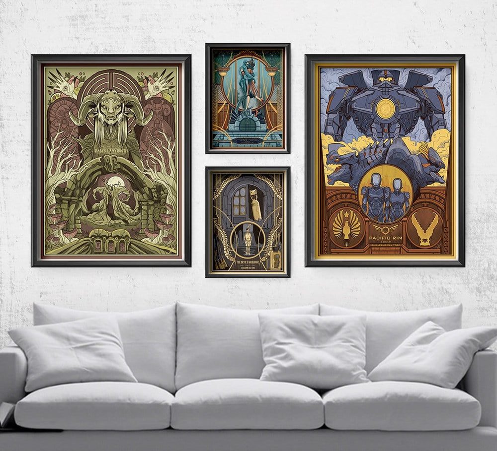 Guillermo del Toro Film Set Posters by Beverly Arce - Pixel Empire